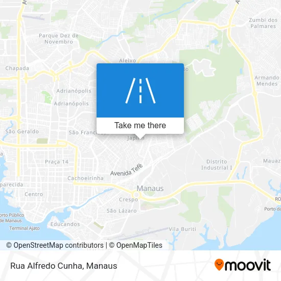 Rua Alfredo Cunha map