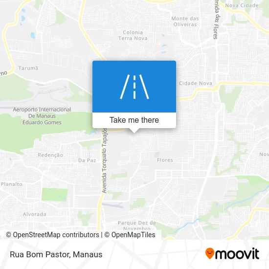 Rua Bom Pastor map