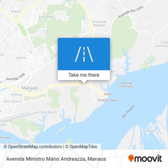Avenida Ministro Mário Andreazza map