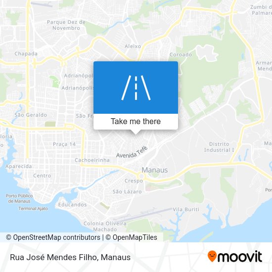 Rua José Mendes Filho map
