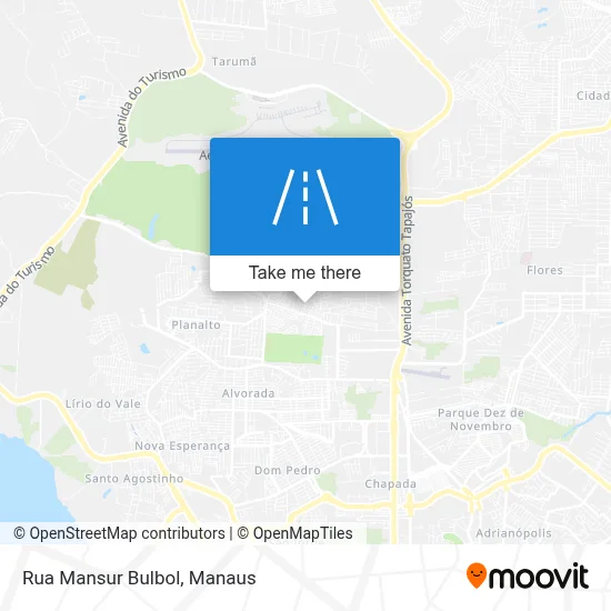 Rua Mansur Bulbol map