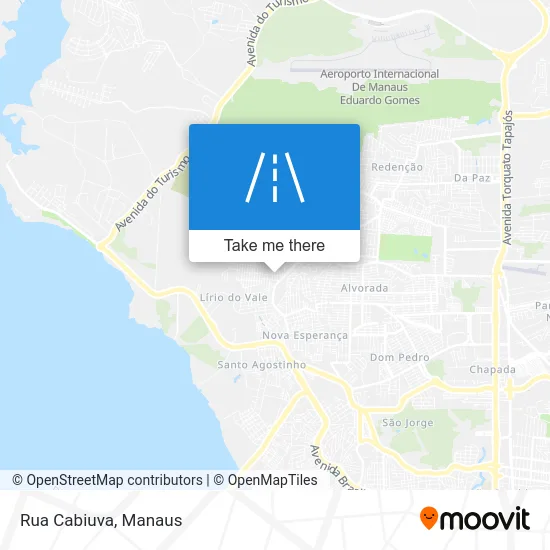 Rua Cabiuva map