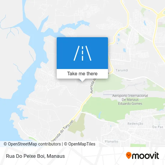 Rua Do Peixe Boi map