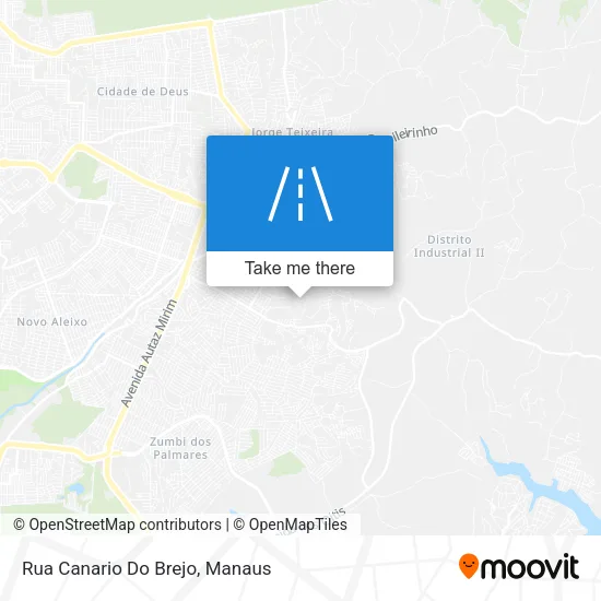 Rua Canario Do Brejo map