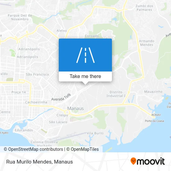 Rua Murilo Mendes map