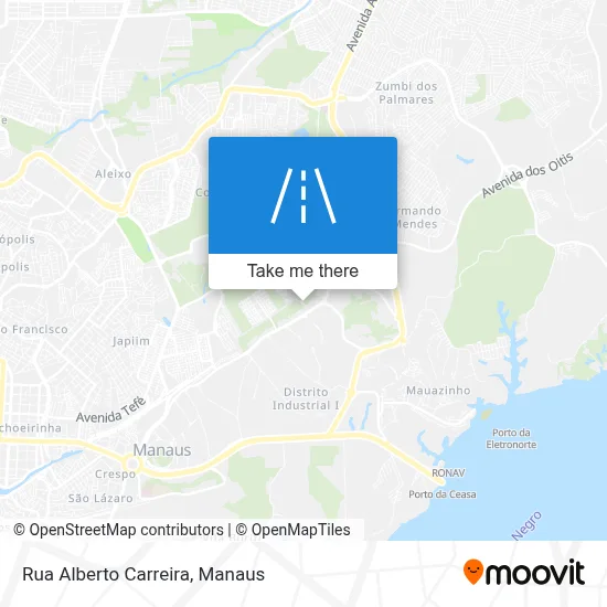 Rua Alberto Carreira map