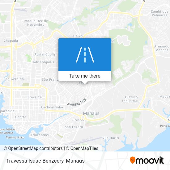 Travessa Isaac Benzecry map