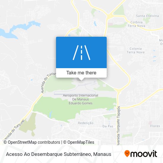 Acesso Ao Desembarque Subterräneo map