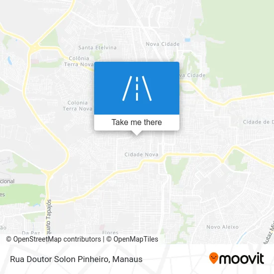Rua Doutor Solon Pinheiro map