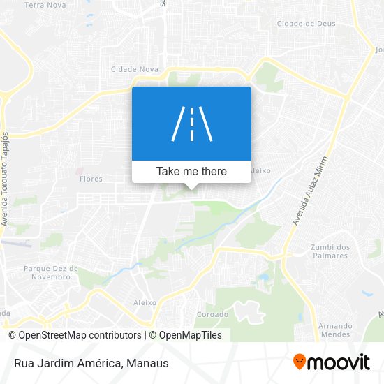 Rua Jardim América map