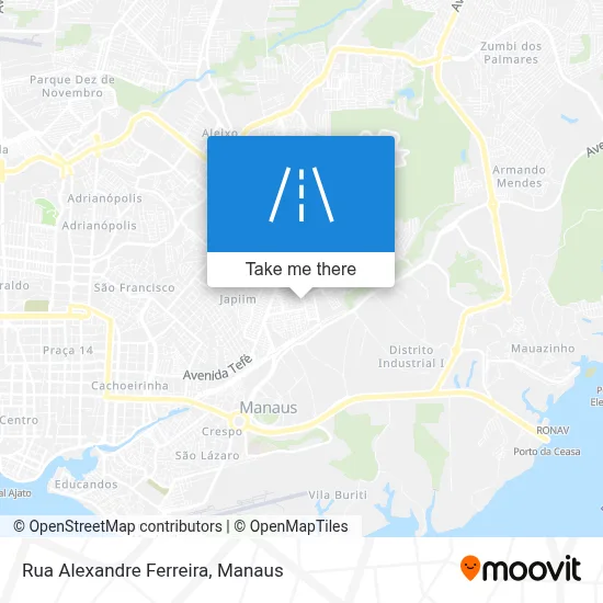 Rua Alexandre Ferreira map