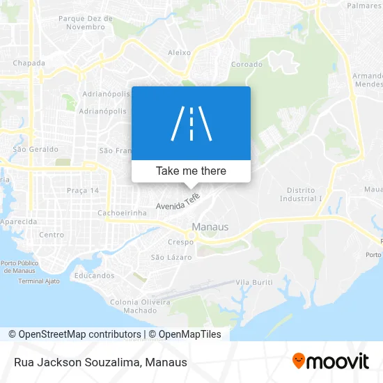 Rua Jackson Souzalima map