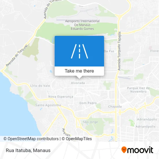 Rua Itatuba map