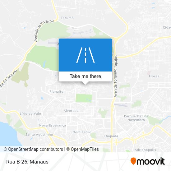 Rua B-26 map