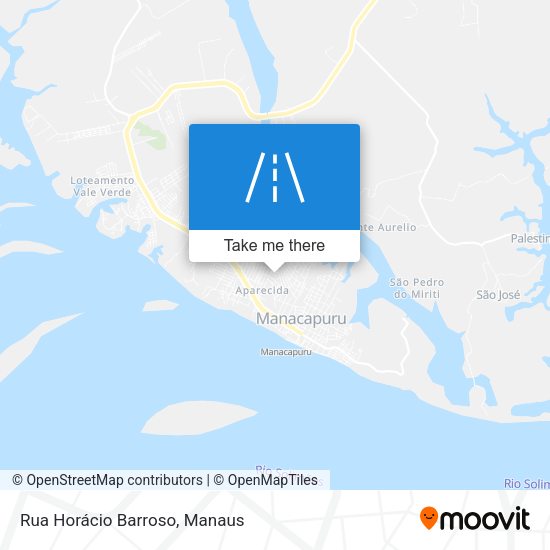 Rua Horácio Barroso map