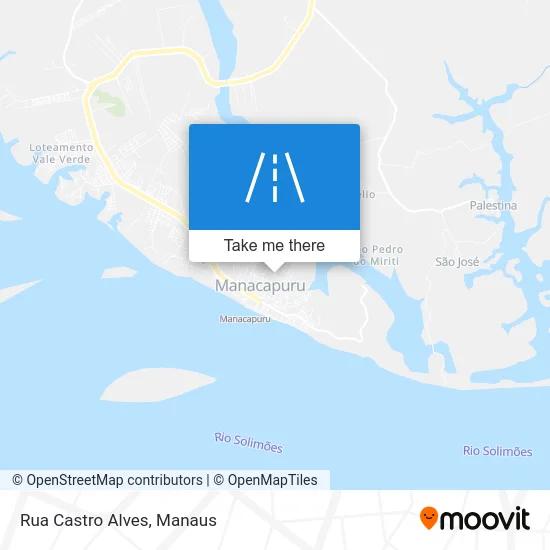 Rua Castro Alves map