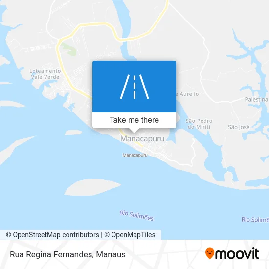 Rua Regina Fernandes map