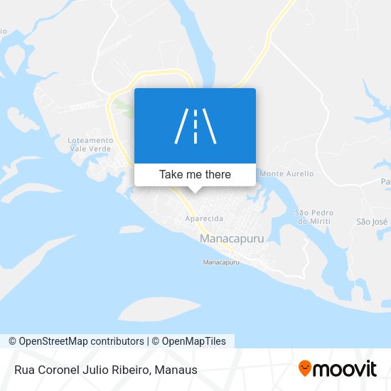 Rua Coronel Julio Ribeiro map
