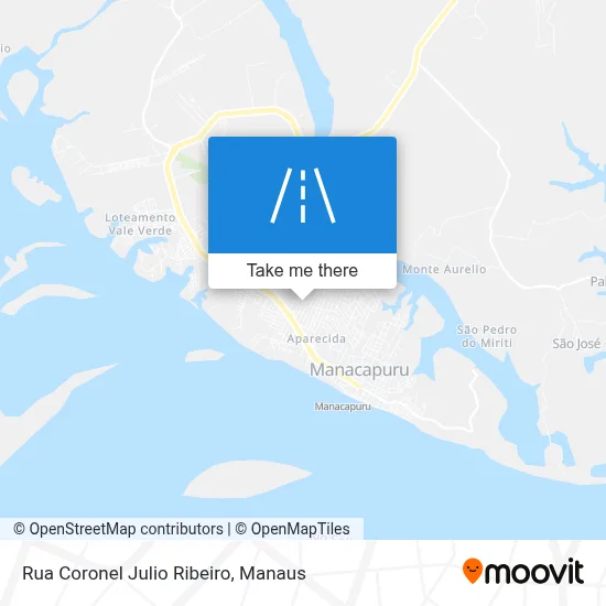 Rua Coronel Julio Ribeiro map