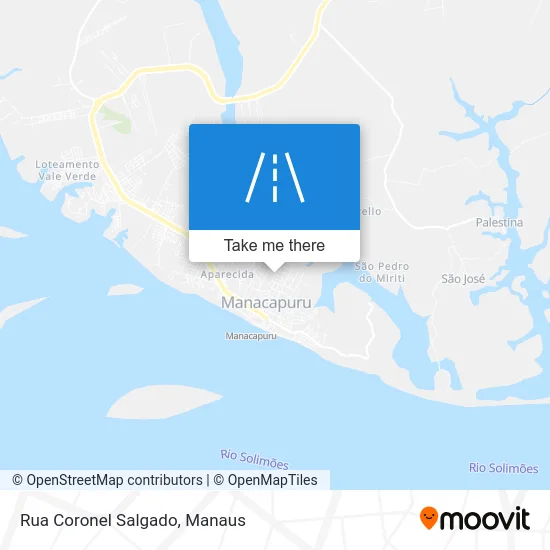 Rua Coronel Salgado map