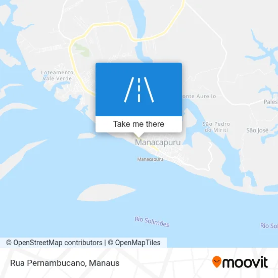 Rua Pernambucano map