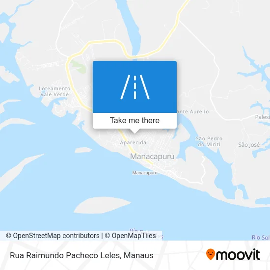 Rua Raimundo Pacheco Leles map