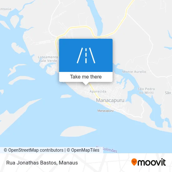 Rua Jonathas Bastos map