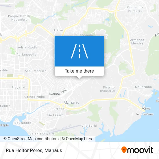 Rua Heitor Peres map