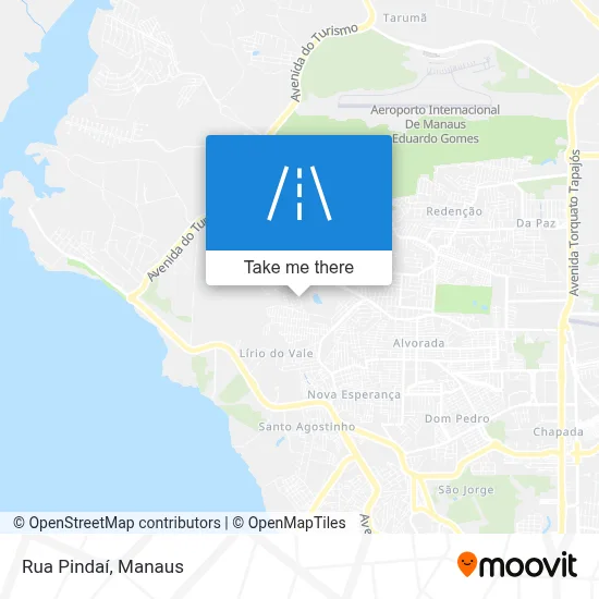 Rua Pindaí map