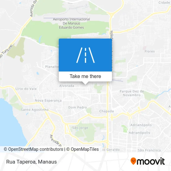 Rua Taperoa map