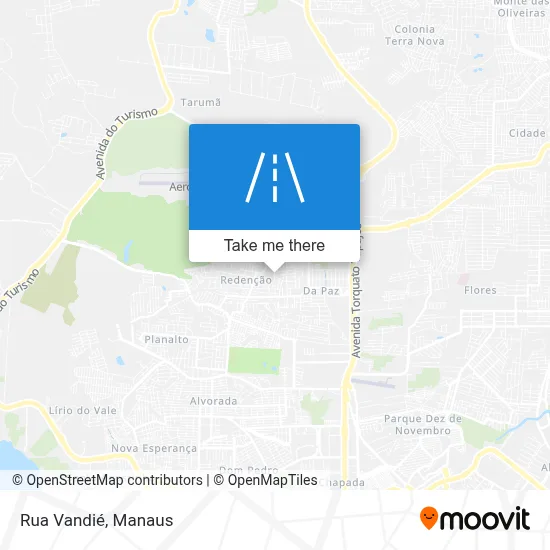 Rua Vandié map