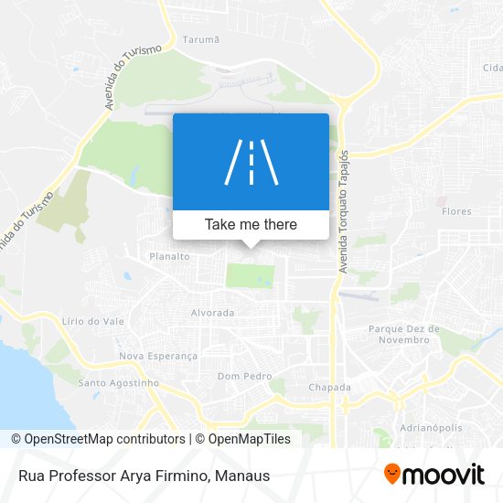 Rua Professor Arya Firmino map