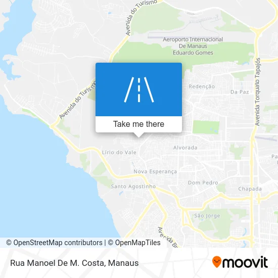 Rua Manoel De M. Costa map