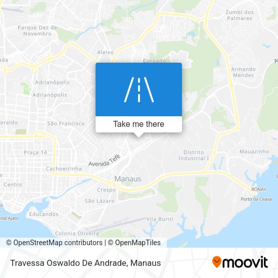 Travessa Oswaldo De Andrade map
