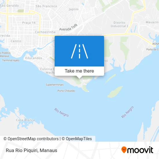 Rua Rio Piquiri map