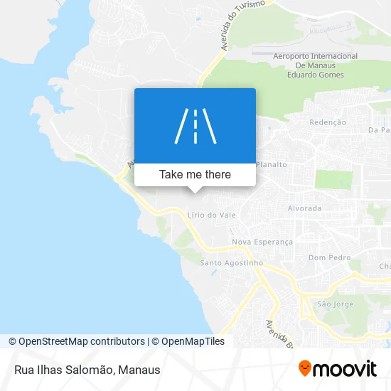 Rua Ilhas Salomão map
