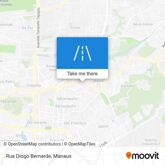 Rua Diogo Bernarde map