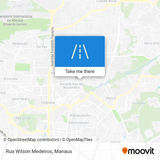 Rua Wilson Medeiros map