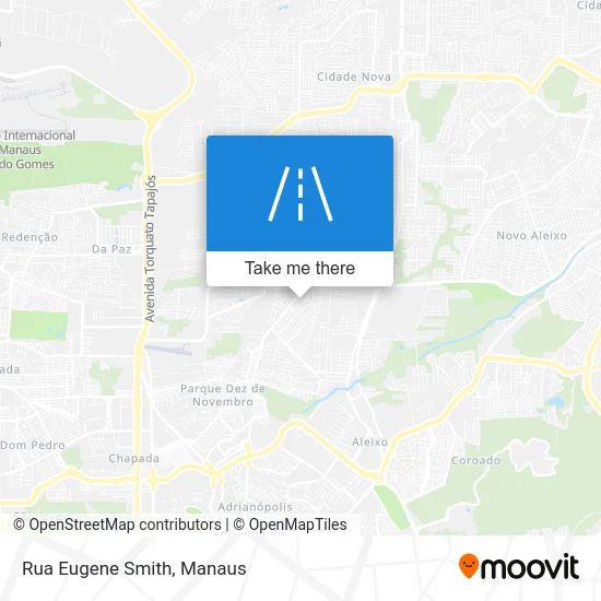 Rua Eugene Smith map