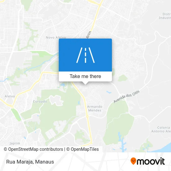 Rua Maraja map