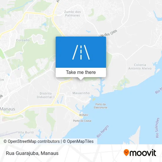 Rua Guarajuba map