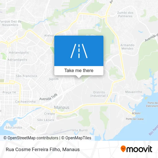 Rua Cosme Ferreira Filho map