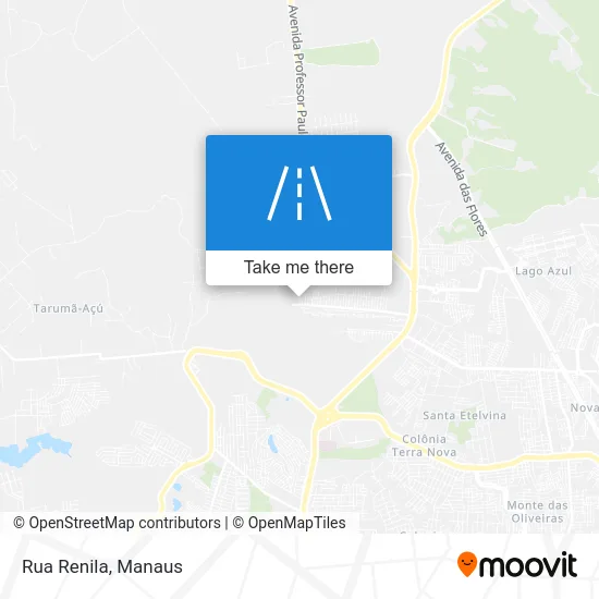 Rua Renila map