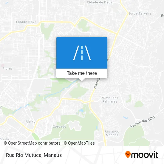 Rua Rio Mutuca map