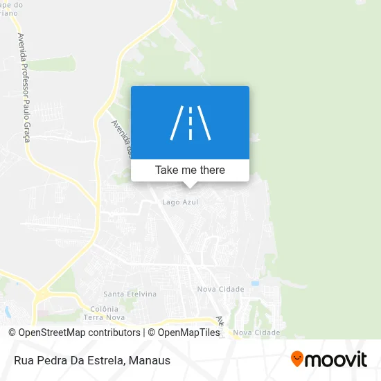 Rua Pedra Da Estrela map