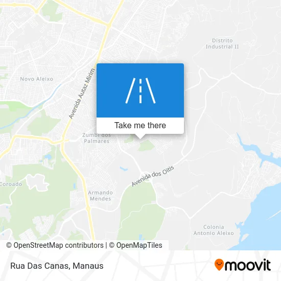 Rua Das Canas map