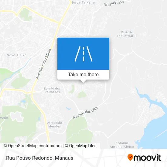 Rua Pouso Redondo map