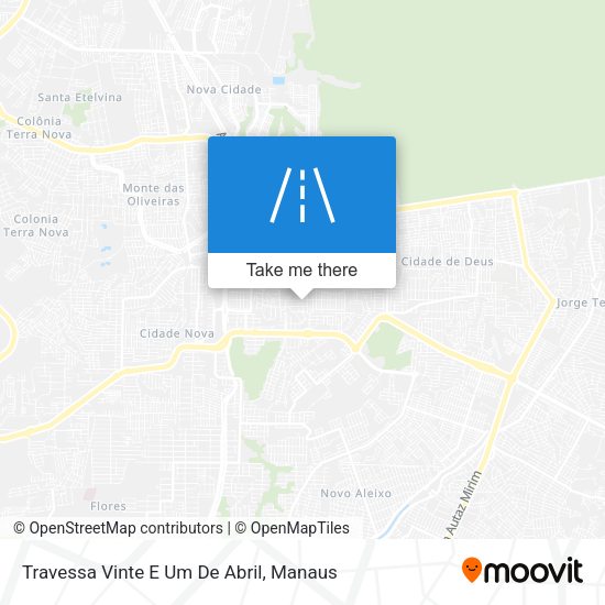 Travessa Vinte E Um De Abril map