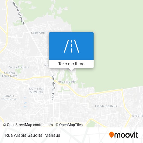 Rua Arábia Saudita map