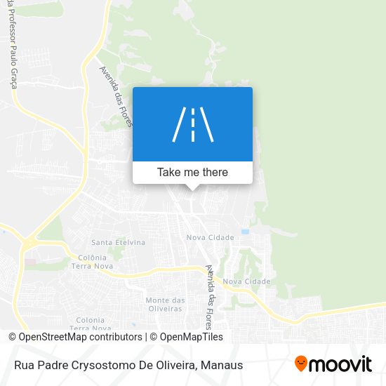 Rua Padre Crysostomo De Oliveira map